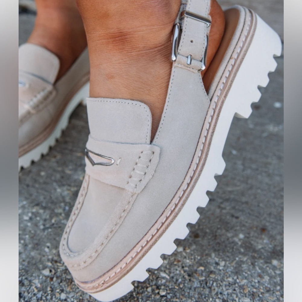 STEVE MADDEN: FELICITE MULE - SAND SUEDE - Picture 2 of 6